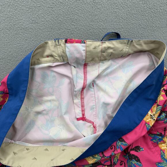 Patagonia Board Shorts Mens 36 Pink Floral Drawstring Quick Dry Swim Bottoms - Picture 7 of 7